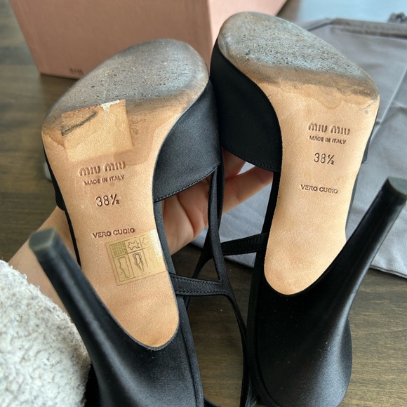 MIU MIU sling back sandals - Picture 10 of 14